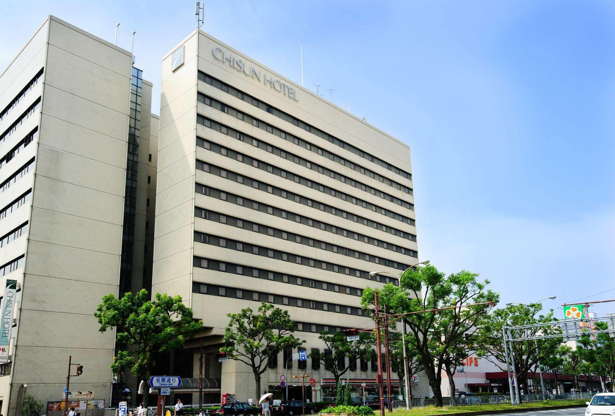 Chisun Hotel Kobe Bagian luar foto